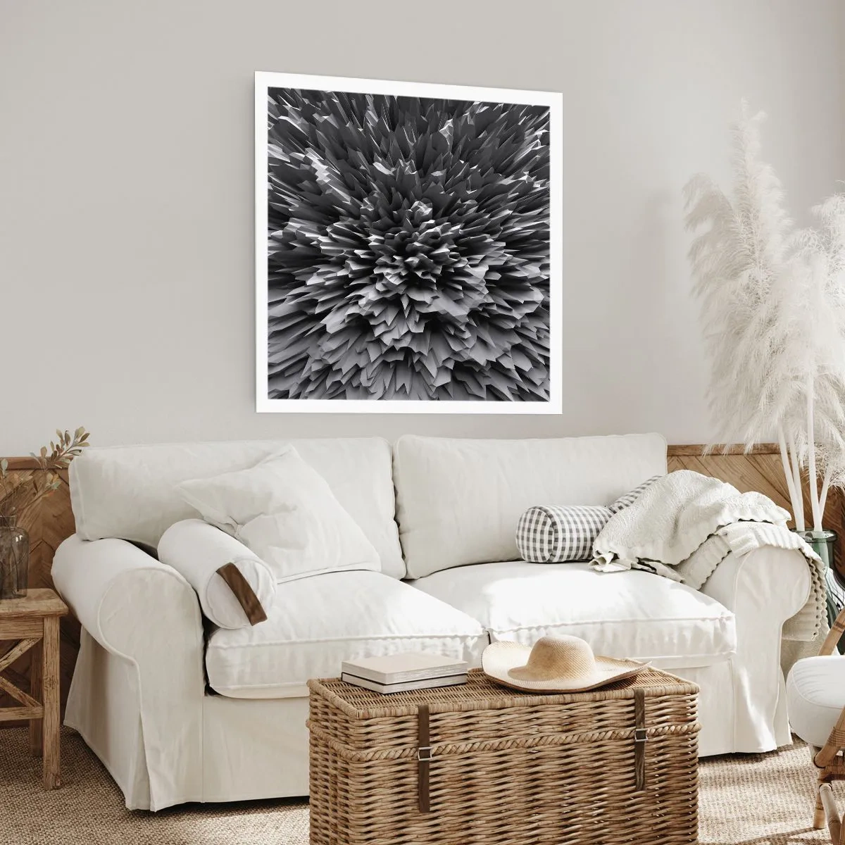 Poster - It Can's Be Any Sharper - 50x50 cm