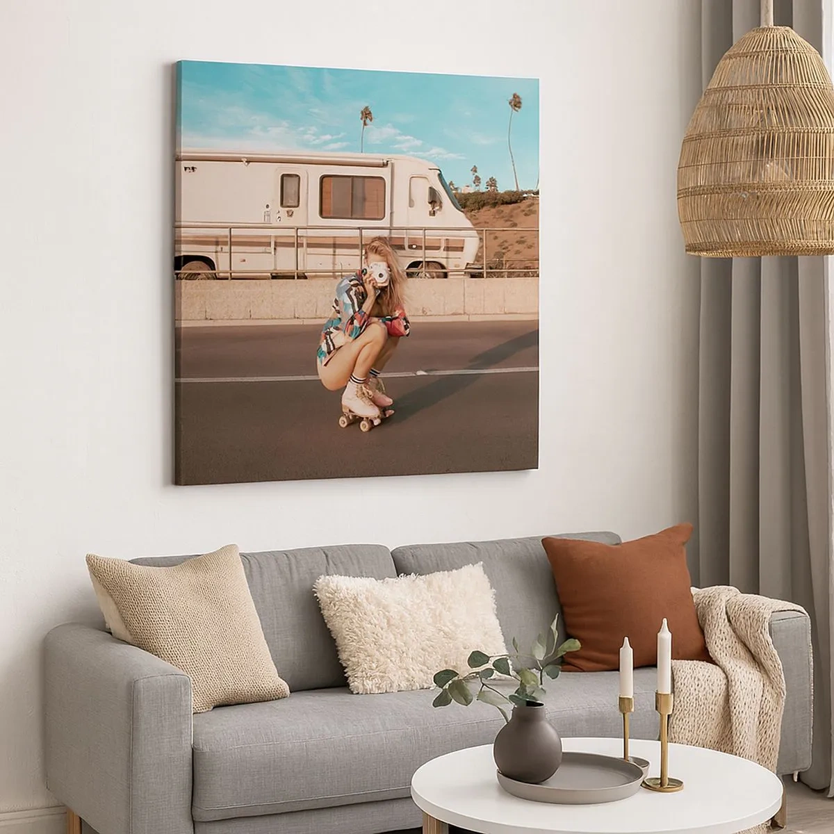 Canvas picture - Smile, Please! - 30x30 cm