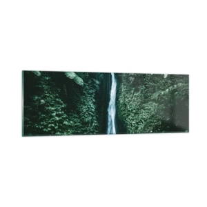 Glass picture - Tropical Spring - 90x30 cm