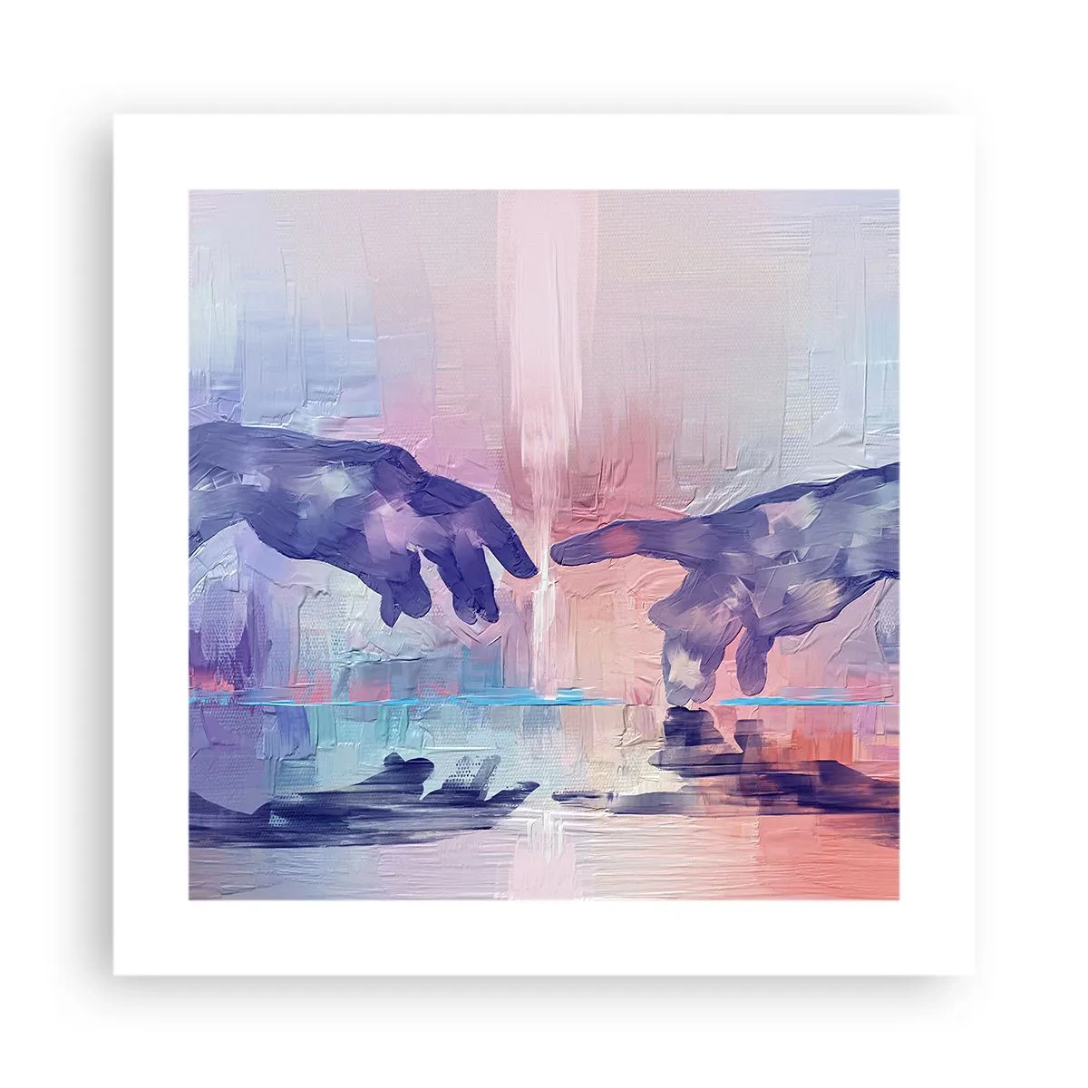 Poster - Godly Spark of Life - 40x40 cm
