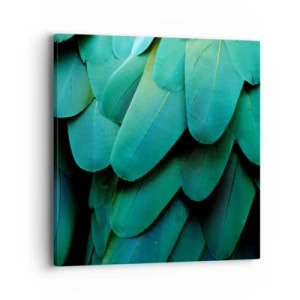 Canvas picture - Precision of Parrot Nature - 40x40 cm