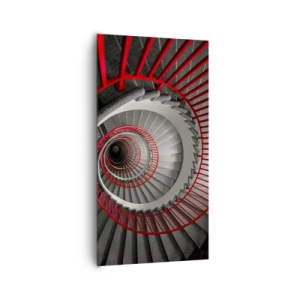 Canvas picture - Games of Architecture - 65x120 cm