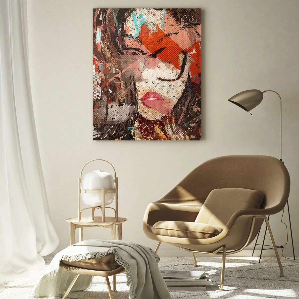 Glass picture - No One Knows You Really - 50x70 cm