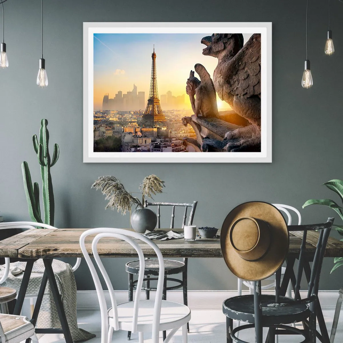 Poster in white frmae - Much Has Changed… - 50x40 cm