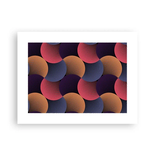 Poster - In a Circular Rhythm - 40x30 cm