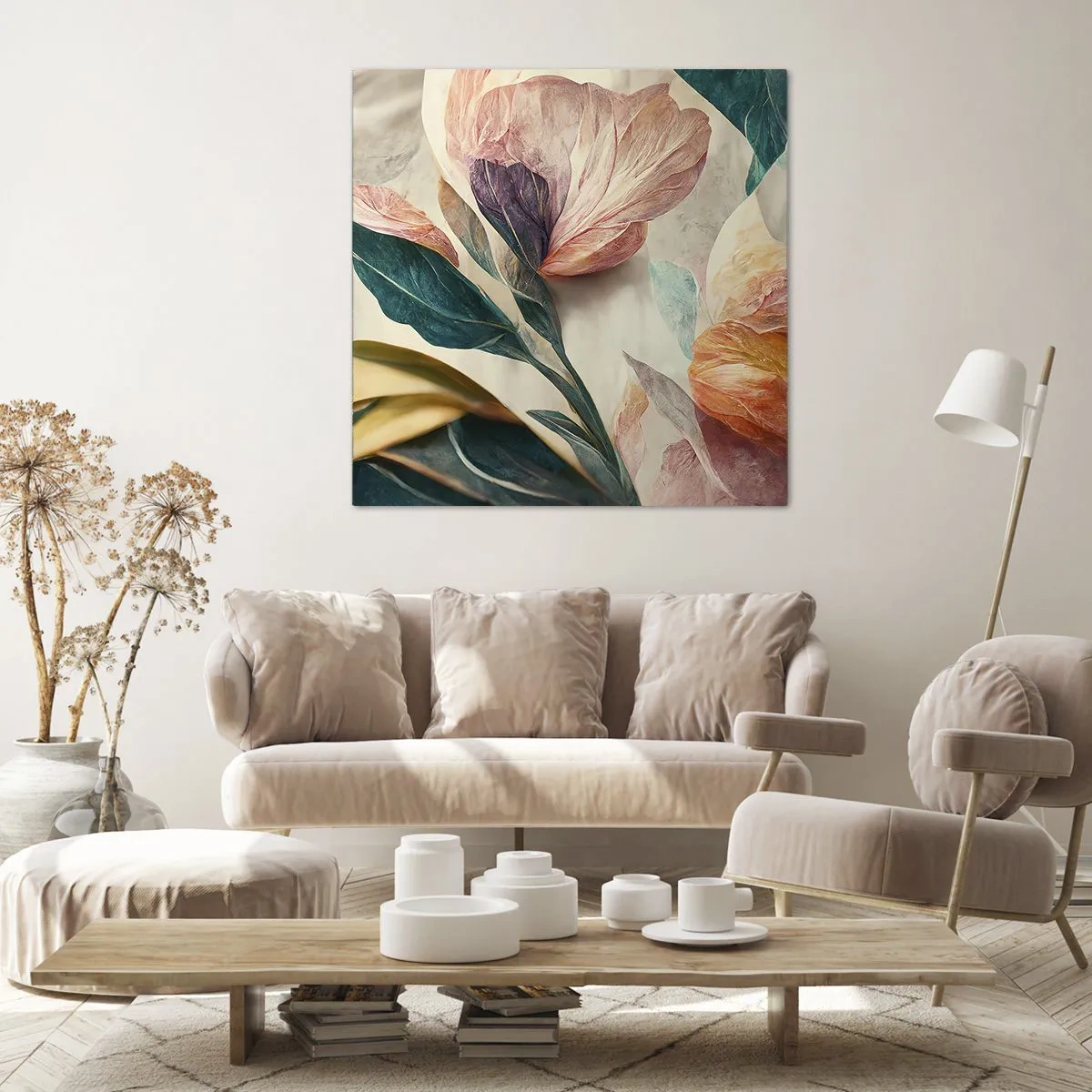 Canvas picture - Flowers of Southern Islands - 50x50 cm