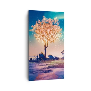 Canvas picture - Nature Does Not Pass Away - 45x80 cm