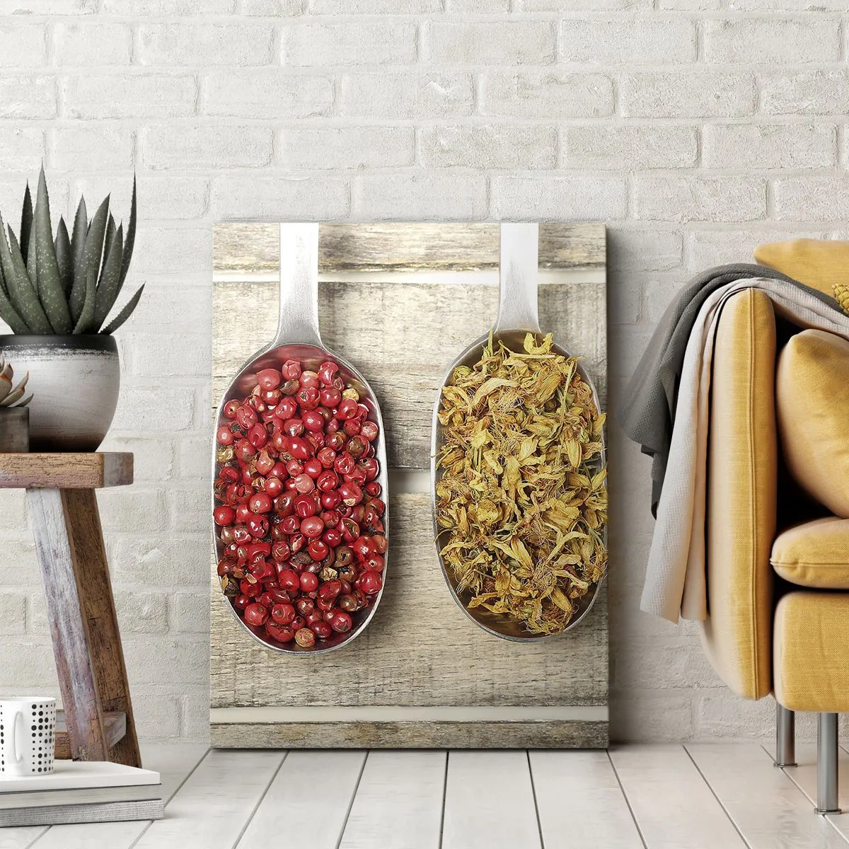 Canvas picture - Kitchen Magic - 65x120 cm