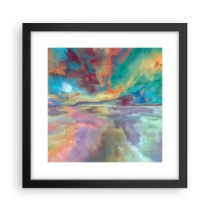 Poster in black frame - Two Skies - 30x30 cm