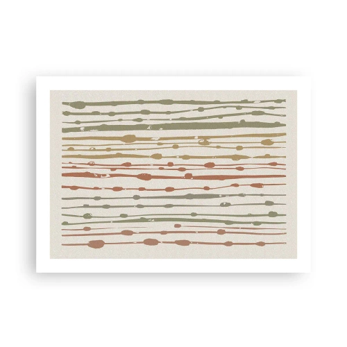 Poster - Musical Colour Notation - 70x50 cm