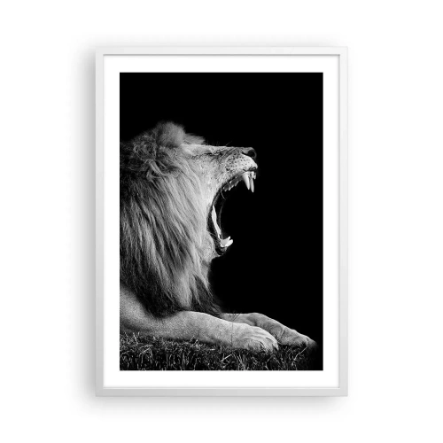 Poster in white frmae - Without Any Doubt - 50x70 cm