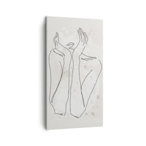 Canvas picture - Dreamful Moment - 45x80 cm