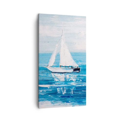 Canvas picture - With a Friend by the Side - 45x80 cm