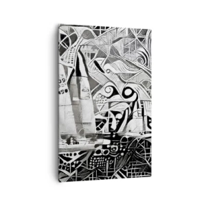 Canvas picture - Between Waves - 80x120 cm