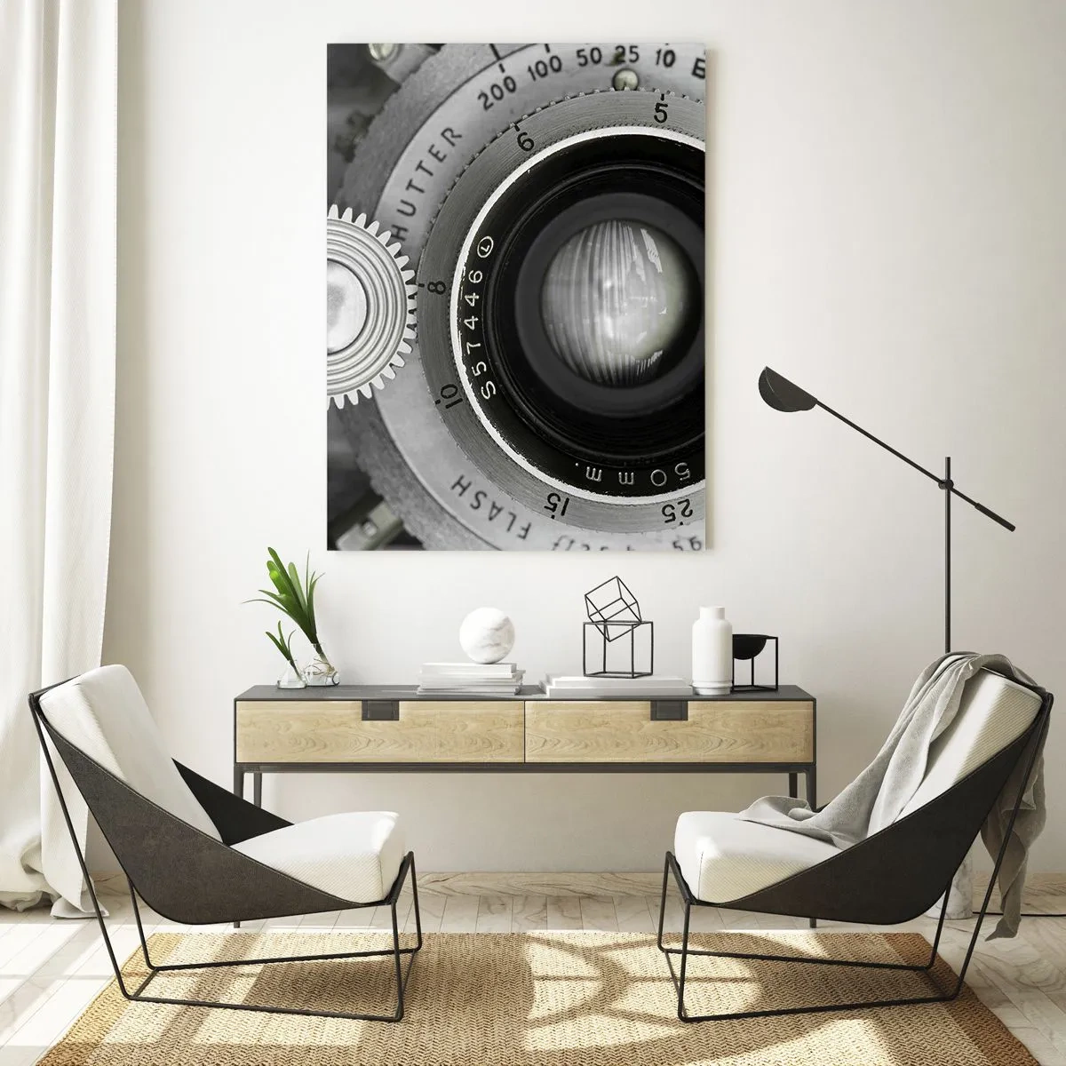 Glass picture - Tale about Hollywood - 80x120 cm