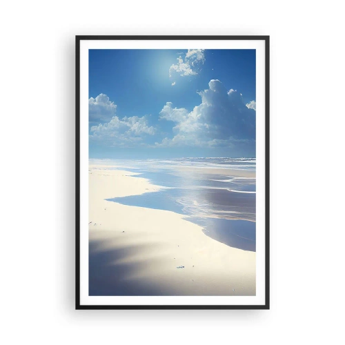 Poster in black frame - Paradise Holiday - 70x100 cm