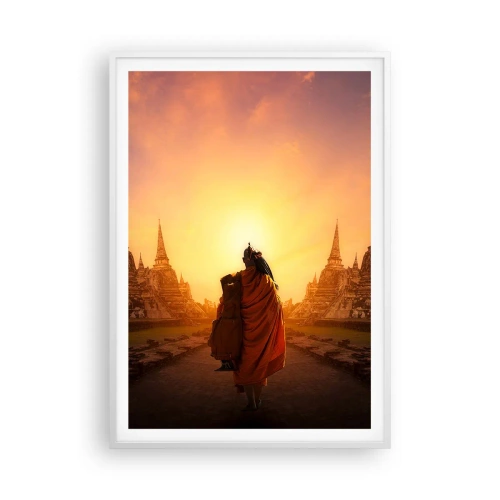 Poster in white frmae - In Peace through Eternity - 70x100 cm