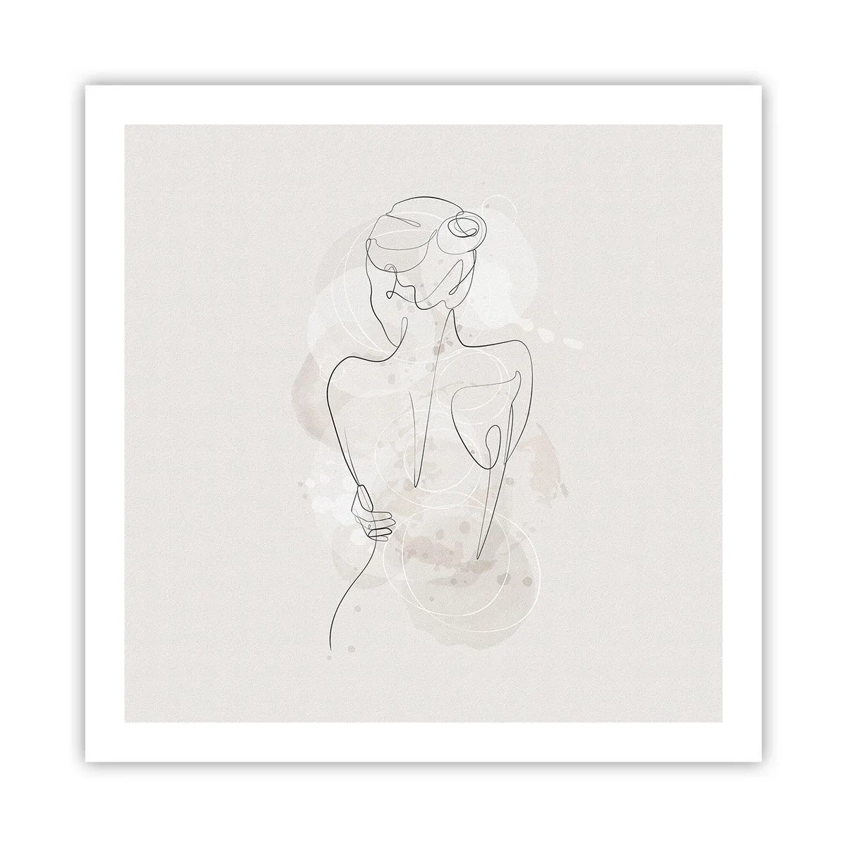 Poster - Like a Sensitive Instrument - 60x60 cm