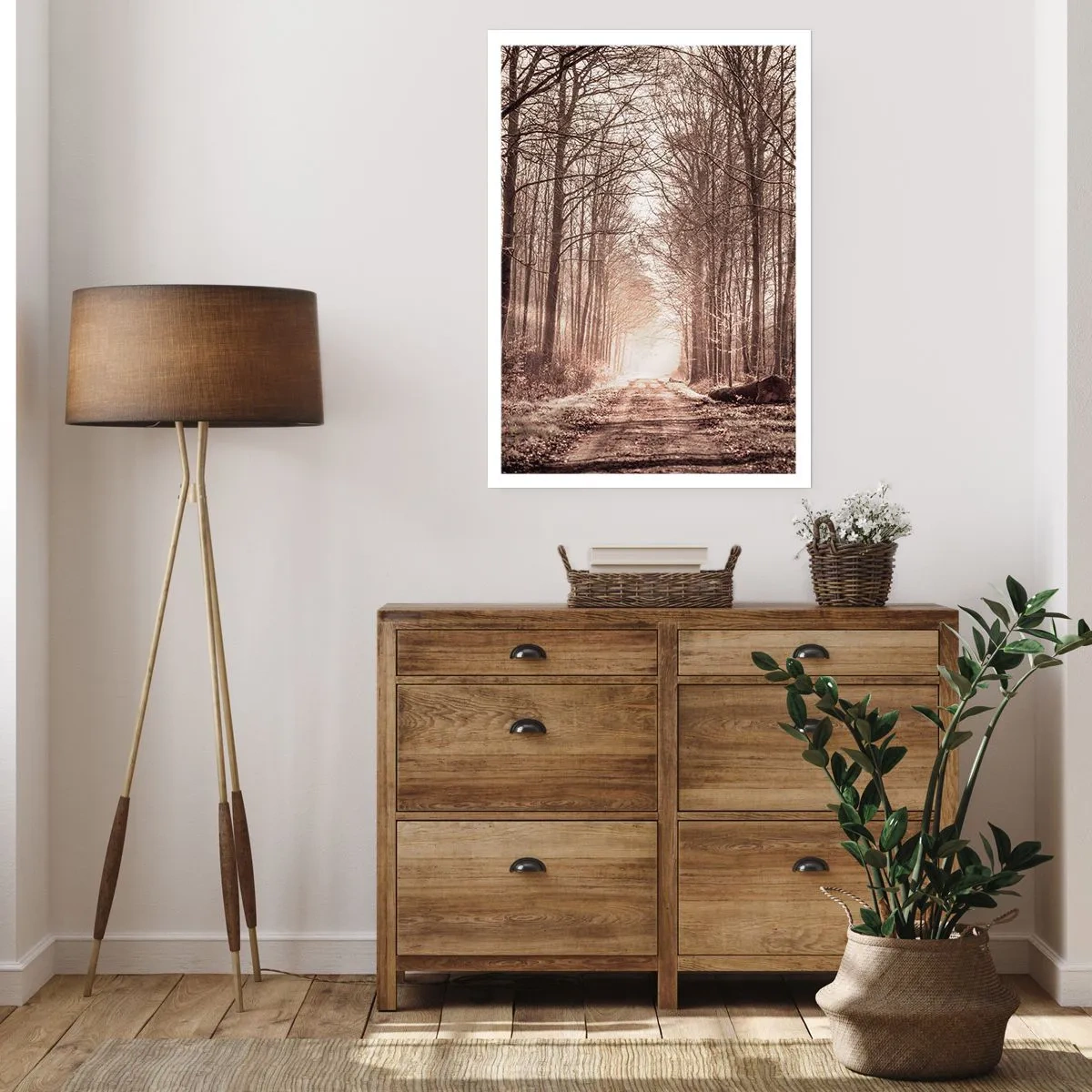 Poster - Cathedral of the Forest - 61x91 cm