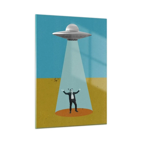 Glass picture - Close Encounter - 50x70 cm