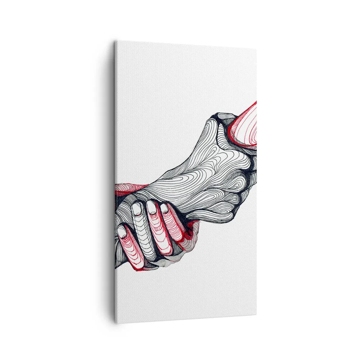 Canvas picture - You Are in Good Hands - 45x80 cm