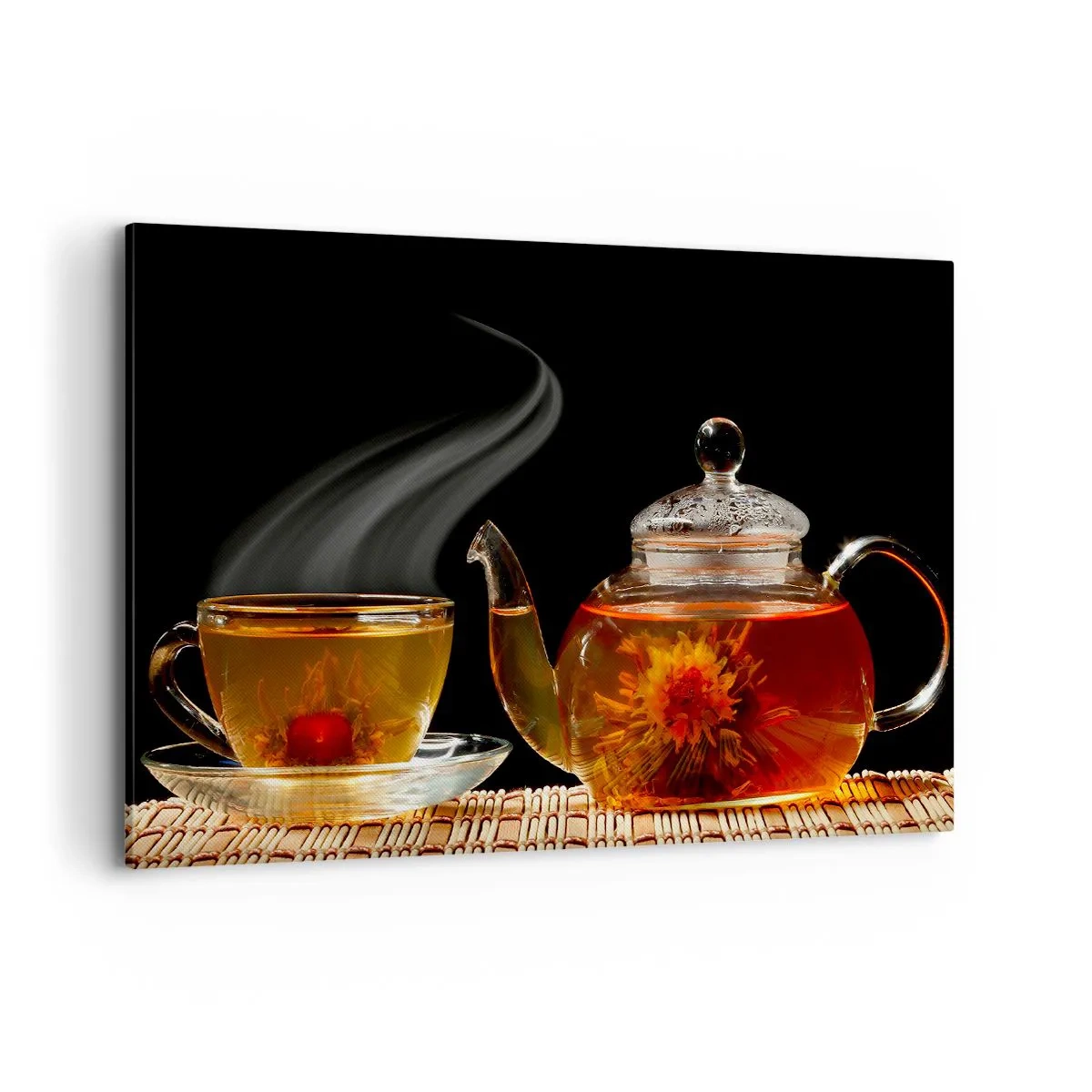 Canvas picture - Magic and Art of Tea Making - 120x80 cm