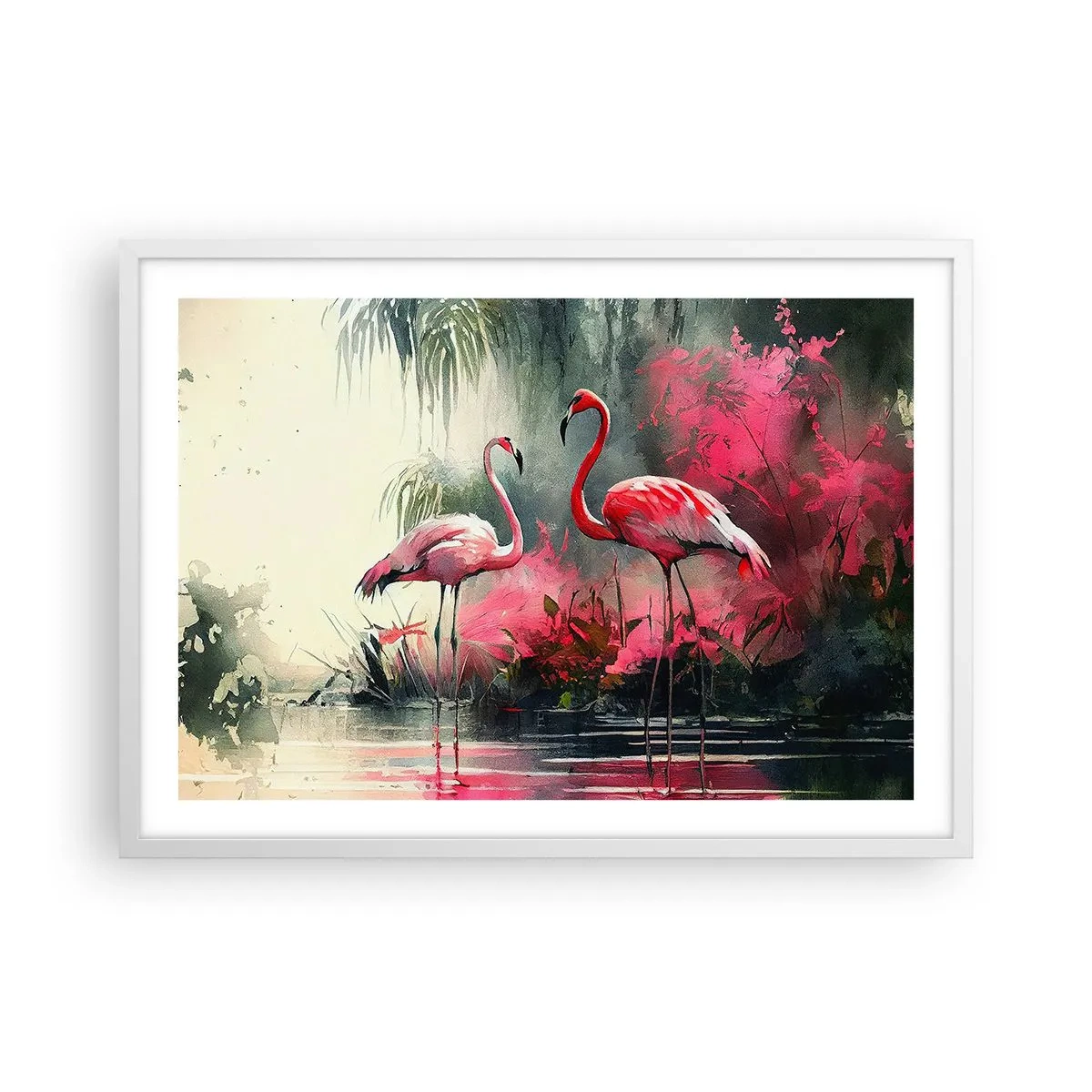 Poster in white frmae - Class of Natural Charm - 70x50 cm