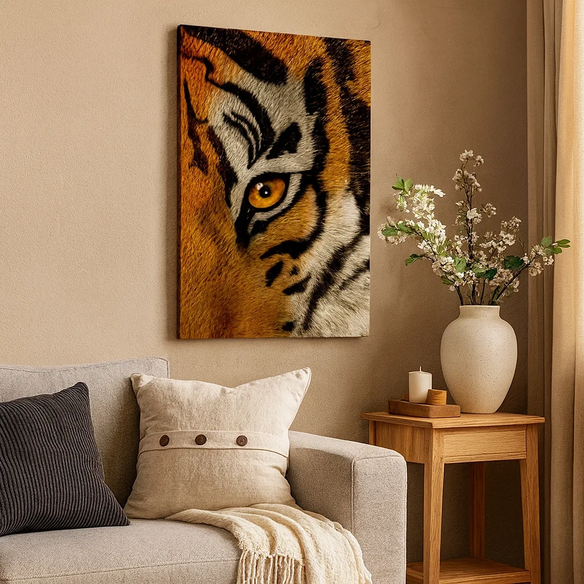 Canvas picture - Fearsome and Beautiful - 50x70 cm