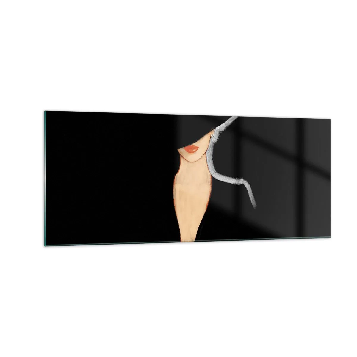 Glass picture - Elegance and Style - 100x40 cm