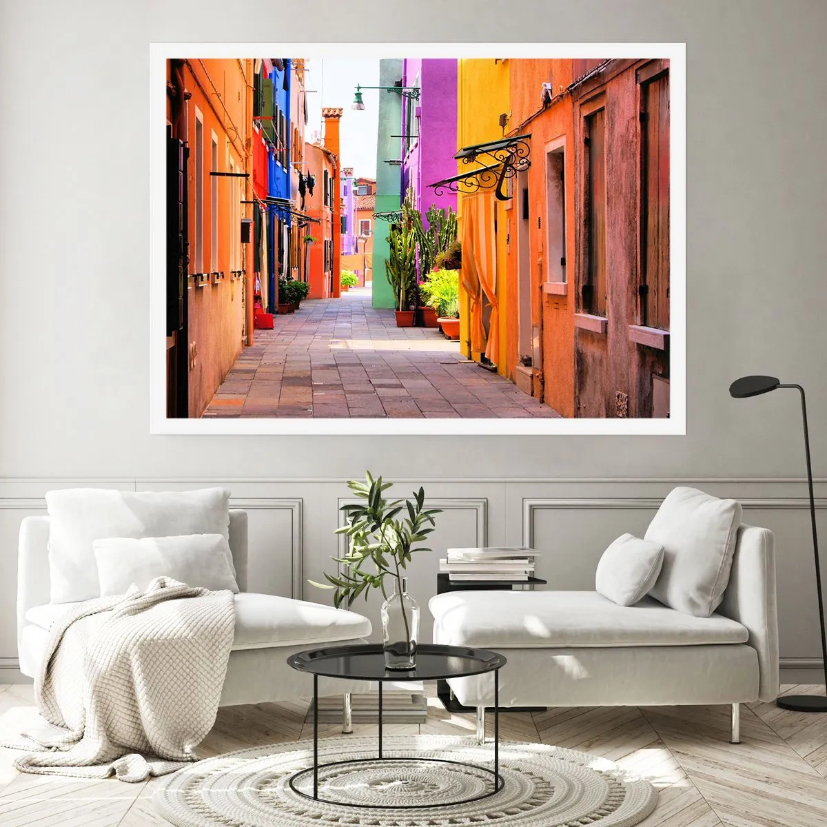 Poster - Rainbow Alley - 100x70 cm