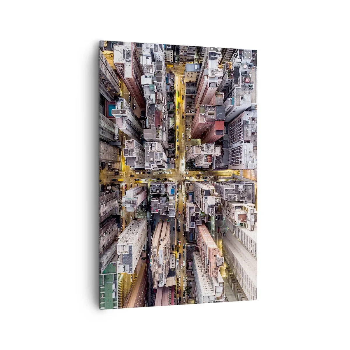 Canvas picture - Greetings from Hong Kong - 80x120 cm