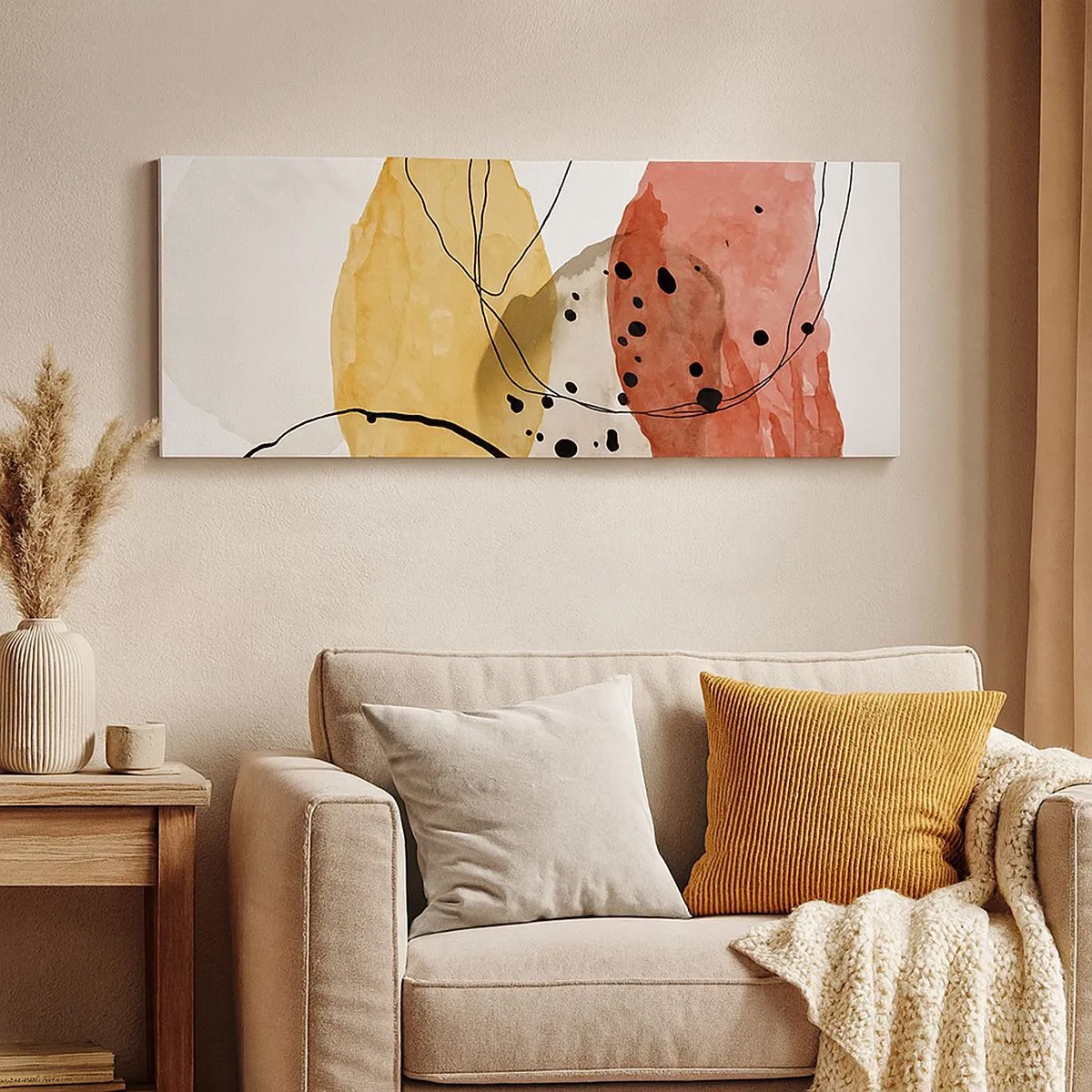 Canvas picture - Like a Light Air - 100x40 cm