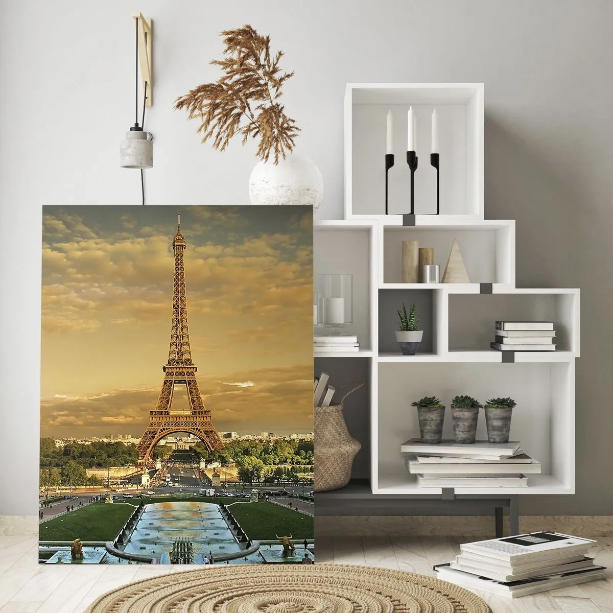 Glass picture - Queen of Paris - 80x120 cm