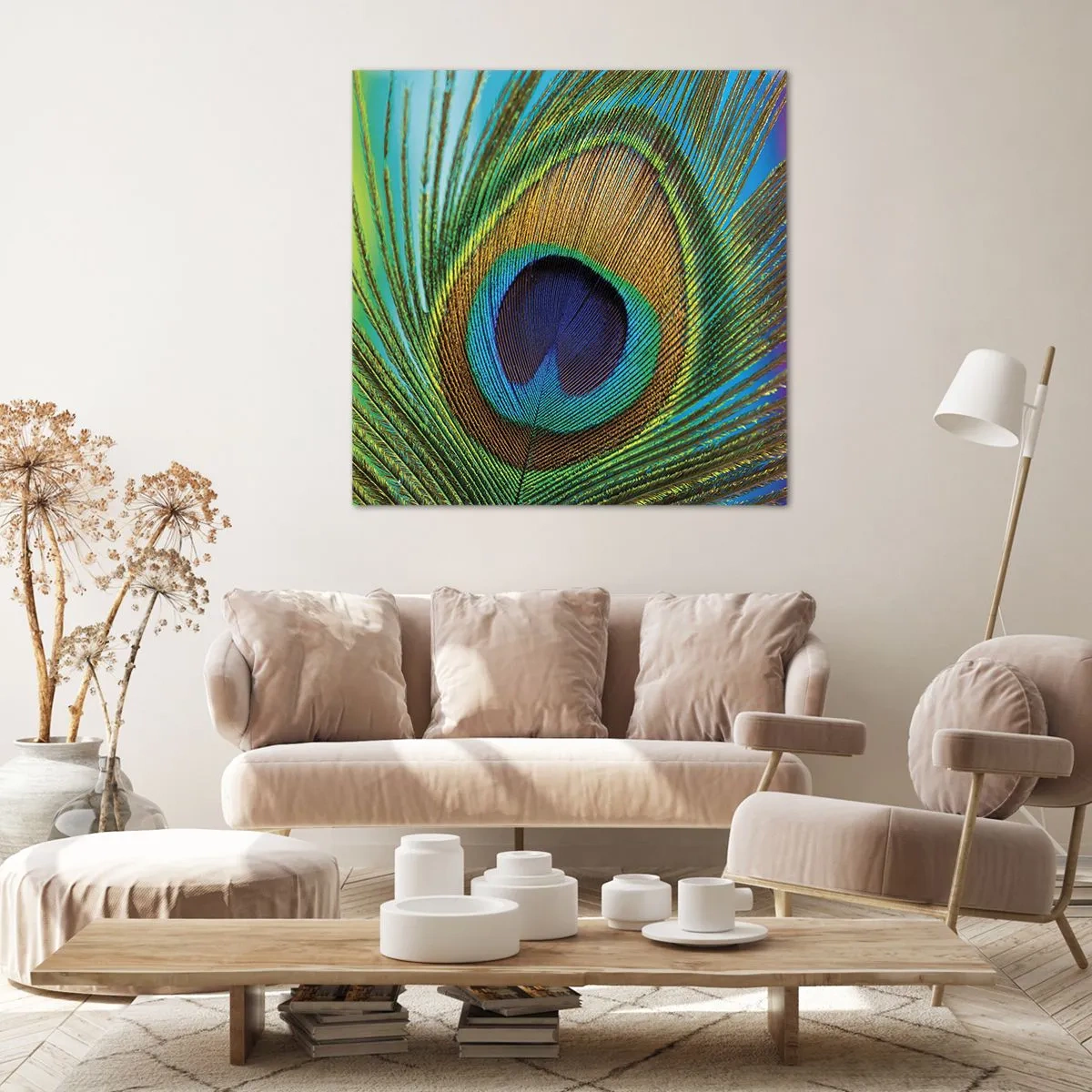 Canvas picture - Eye to Eye - 50x50 cm