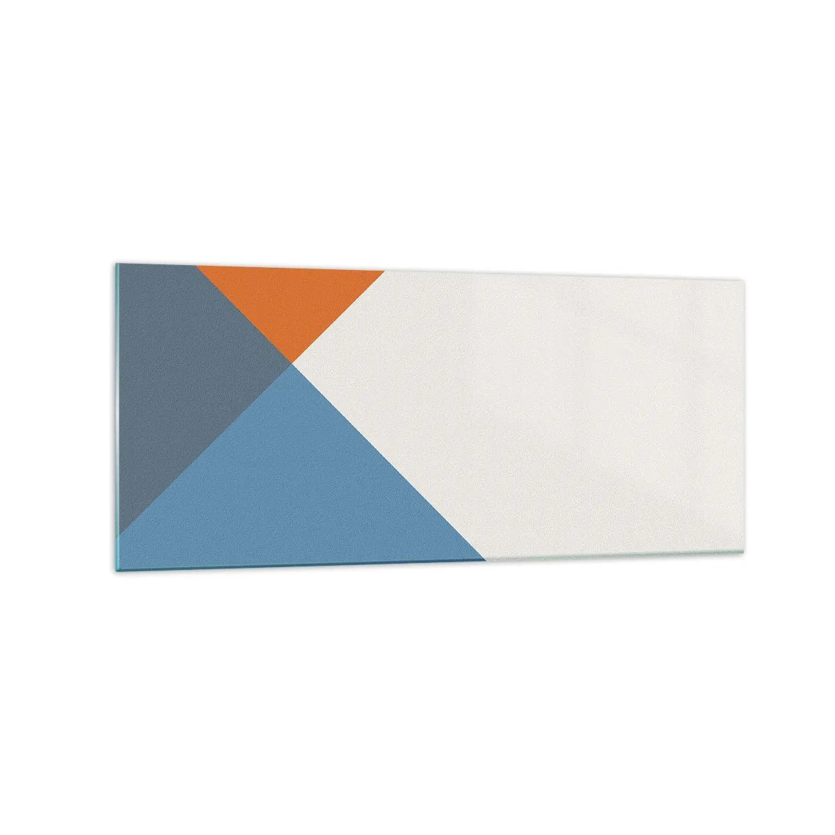 Glass picture - At an Angle… - 120x50 cm