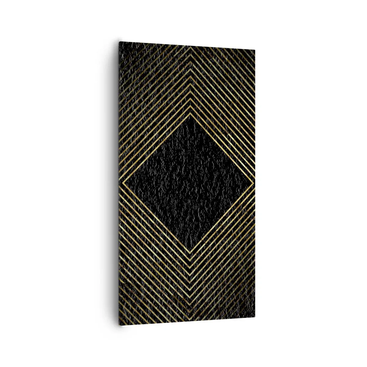 Canvas picture - Geometry Glamour Style - 65x120 cm