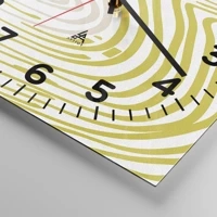 Clock face with numbers