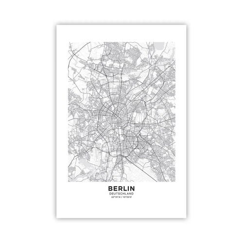 Poster - Flower of Berlin - 61x91 cm