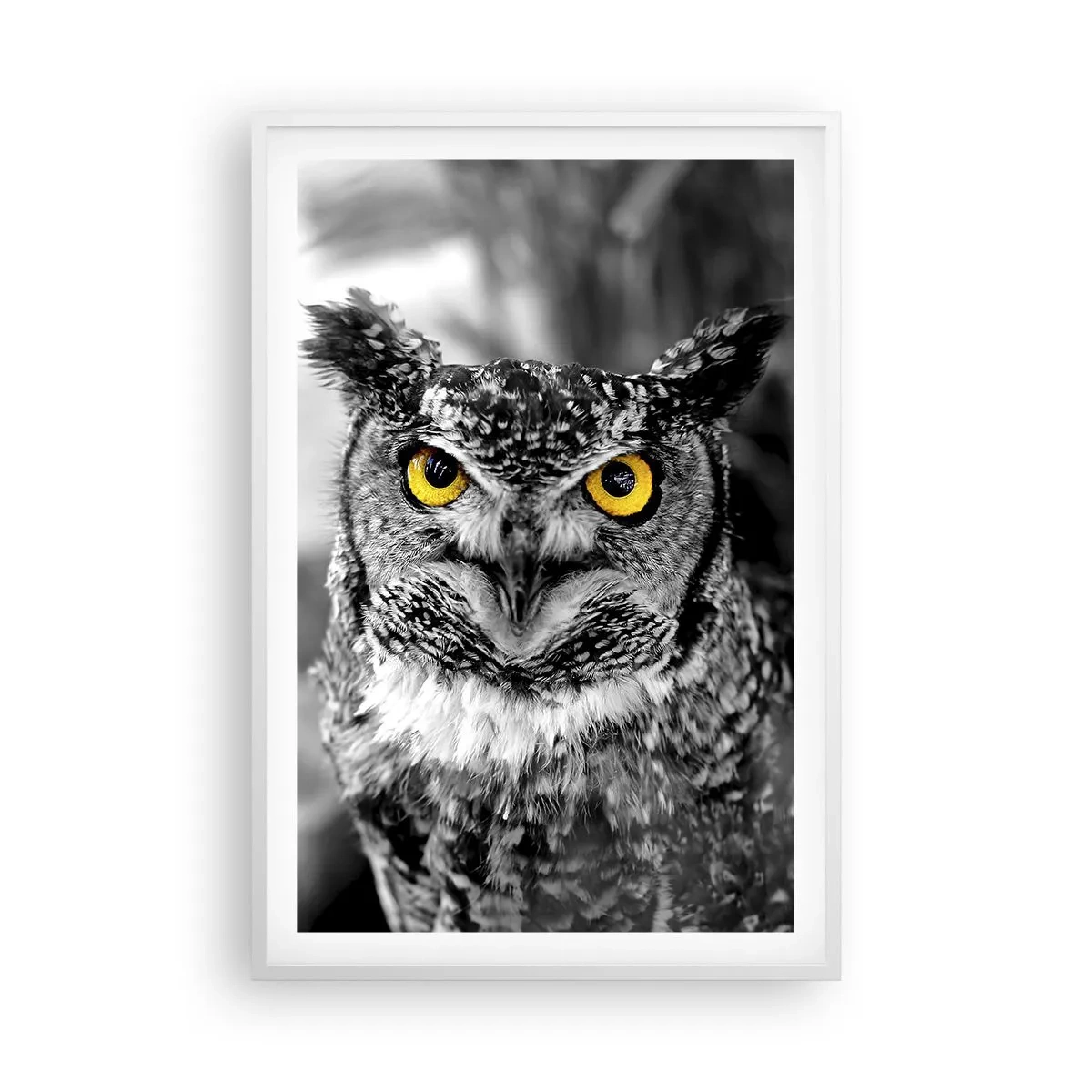 Poster in white frmae - Nothing Can Hide - 61x91 cm