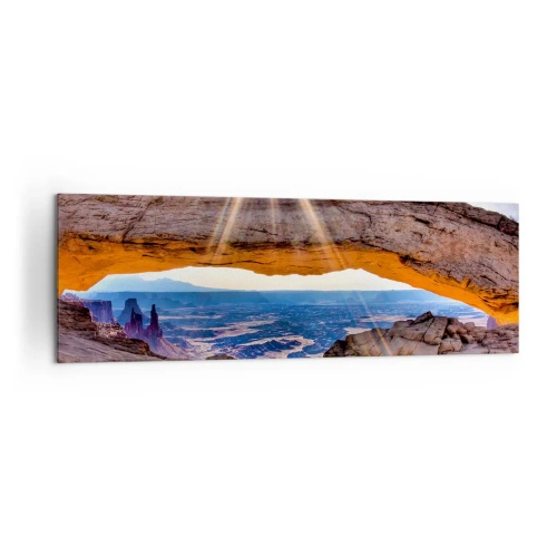 Canvas picture - Through Rocky Gate - 160x50 cm