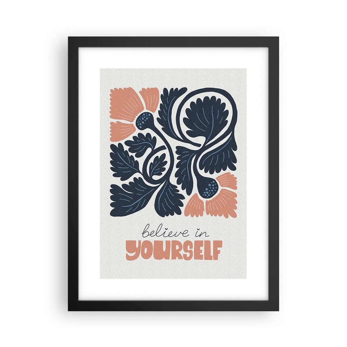 Poster in black frame - May You Blossom - 30x40 cm