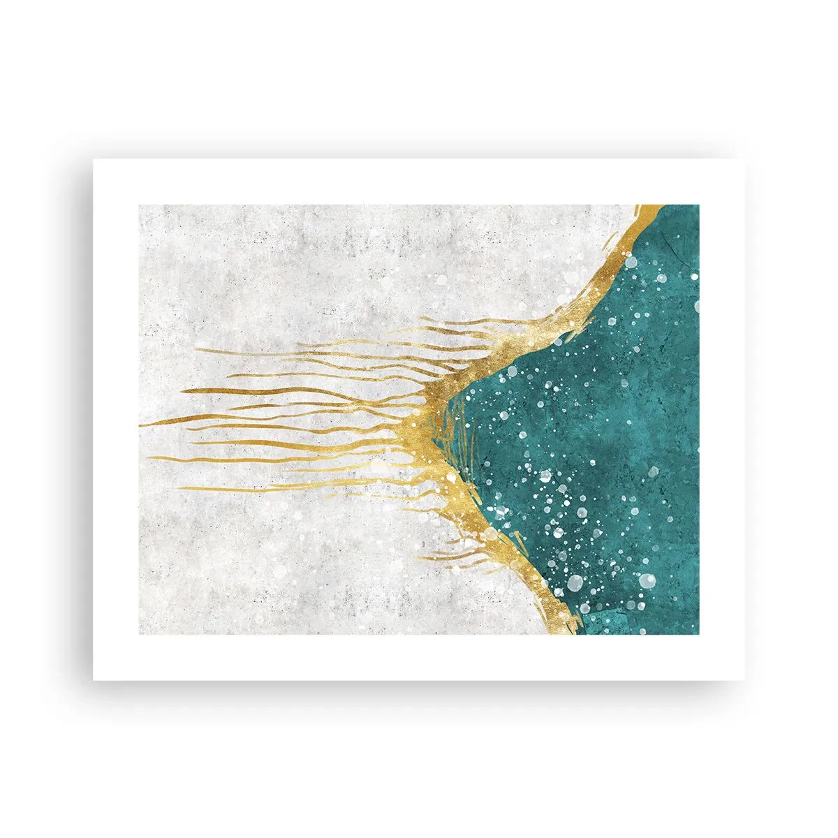 Poster - Golden Tide - 50x40 cm