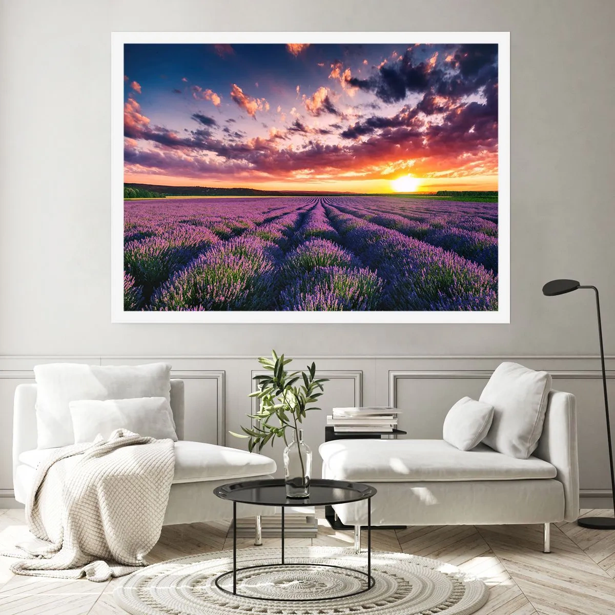 Poster - Lavender World - 70x50 cm