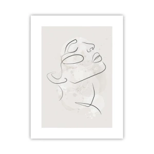 Poster - Outline of Happiness - 30x40 cm