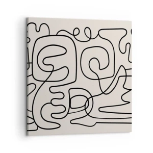 Canvas picture - Tracing - 50x50 cm