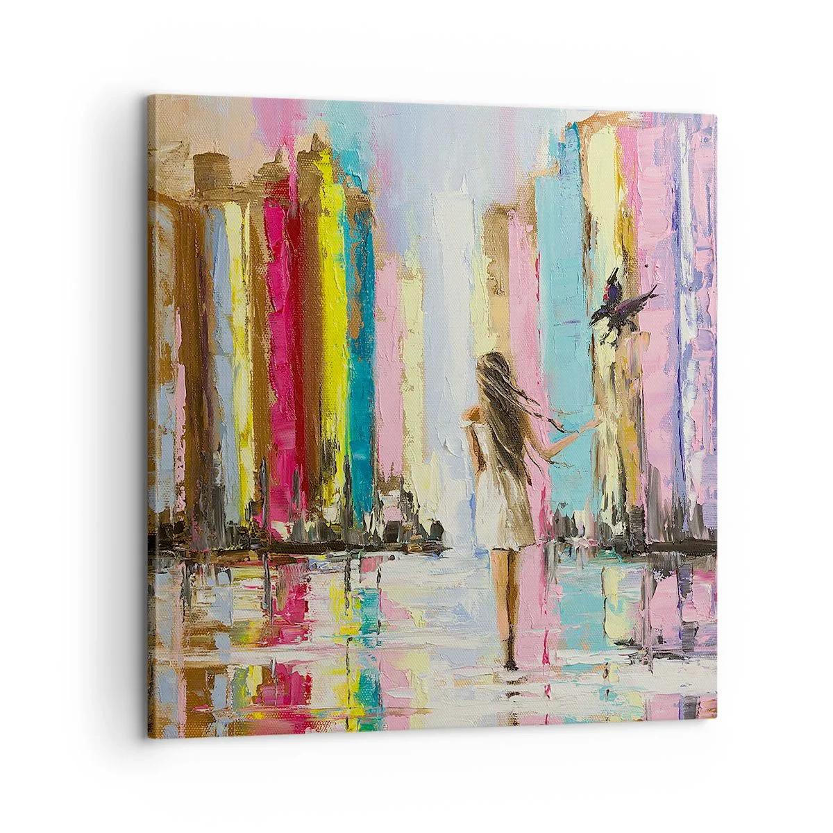 Canvas picture - Follow Me - 60x60 cm