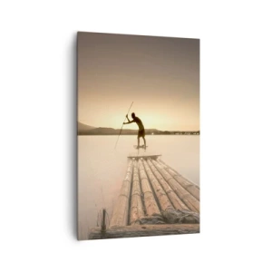 Canvas picture - Before Rest - 80x120 cm