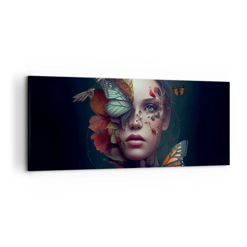 Canvas picture - Wonderful Metamorphosis - 120x50 cm