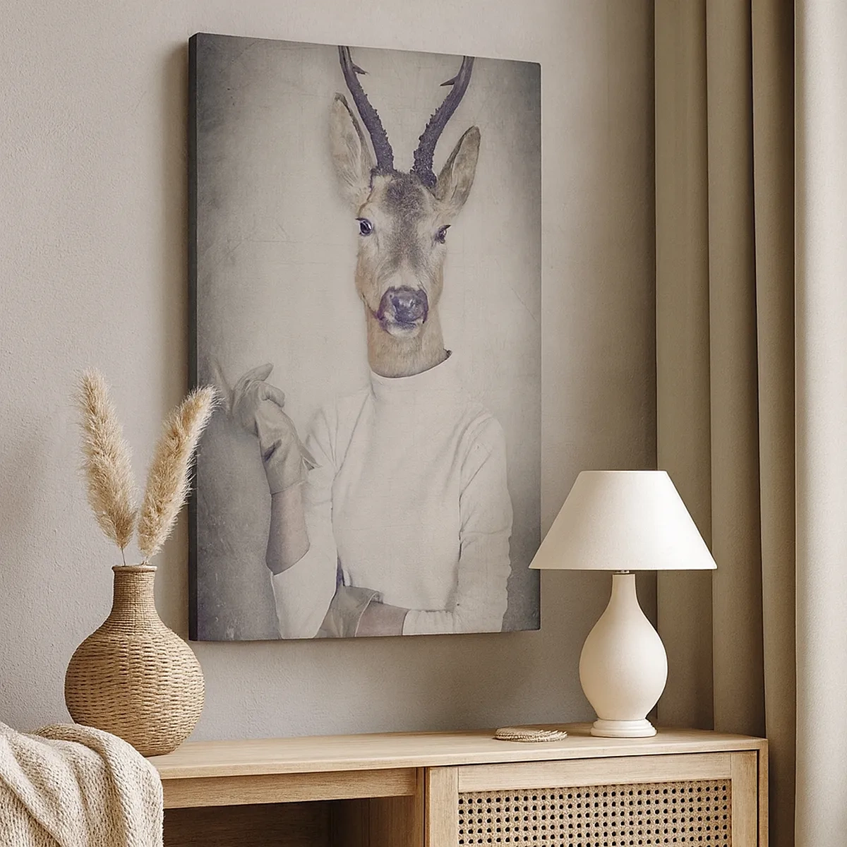 Canvas picture - Let Gestures Speak - 50x70 cm