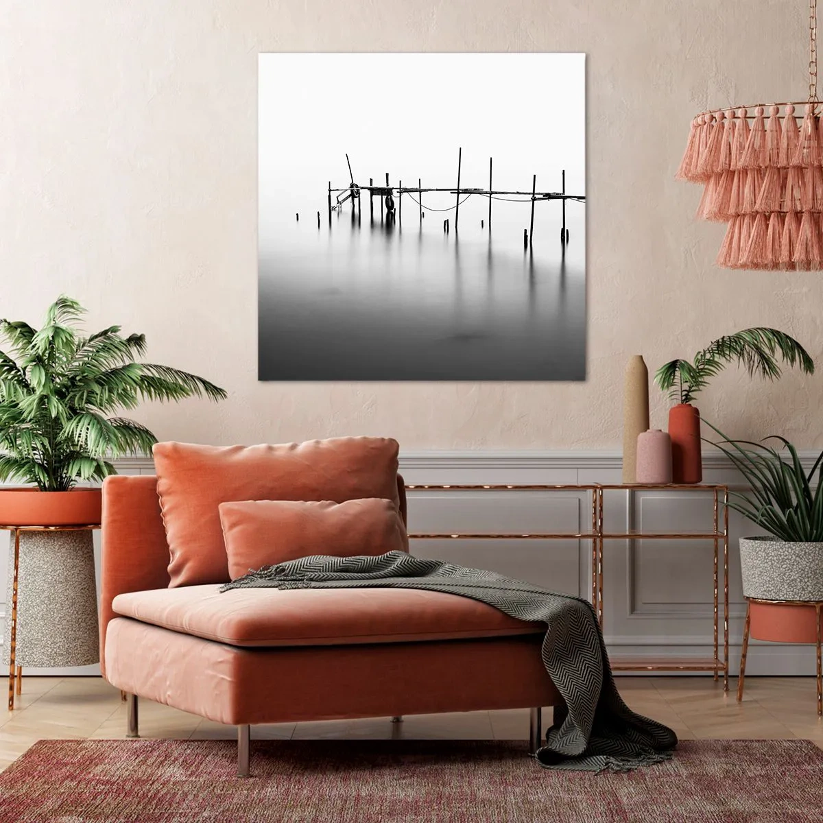 Canvas picture - And If the World Doesn't Exist? - 30x30 cm